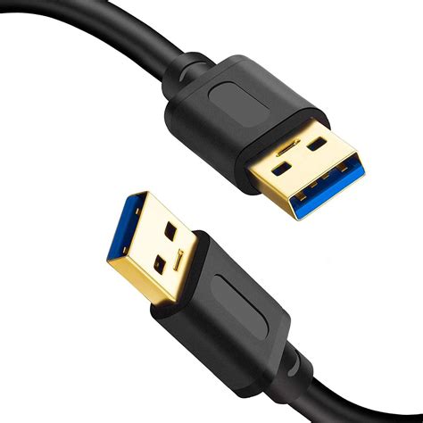 Usb 30 A To A Male Cable 3ft Tan Qy Usb To Usb Cableusb Male To Male