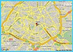 Paris On Map Paris Map Google - TravelsMaps.Com