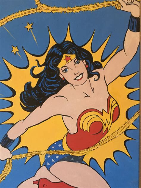 Lasso Of Truth Wonder Woman Comic Book Art Etsy