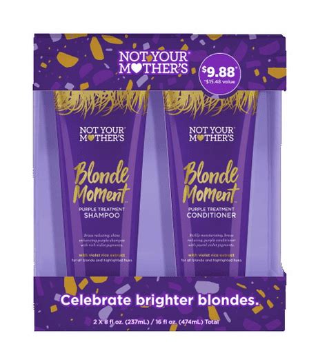 15 Value Not Your Mothers Blonde Moment Holiday Set Purple Shampoo