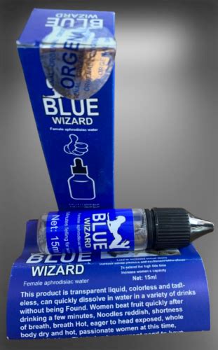Original Blue Wizard Female Sex Drops Aphrodisiac Water Increasewomen