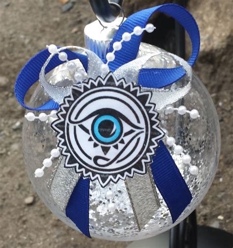 Greece Christmas Ornament The Eye Greek By Beautifulballs