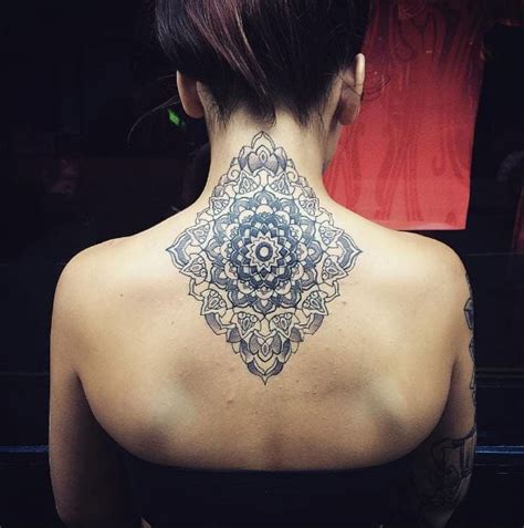 230 Cute Back Neck Tattoos For Girls 2021 With Meaning