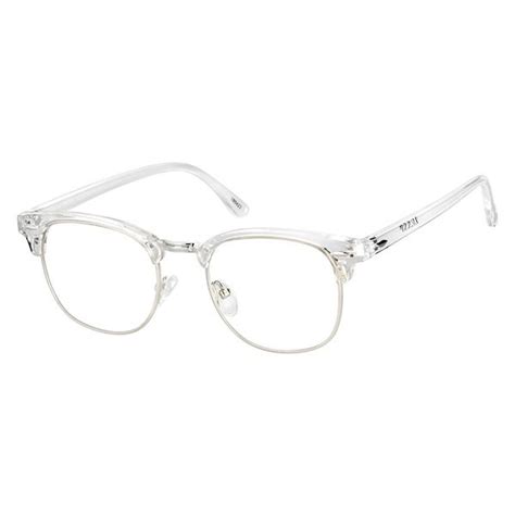 clear bravo browline 195423 zenni optical fashion eye glasses browline glasses glasses