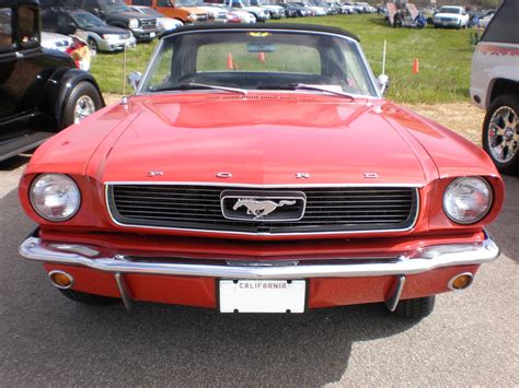 File1966 Red Ford Mustang Convertible Front Wikipedia