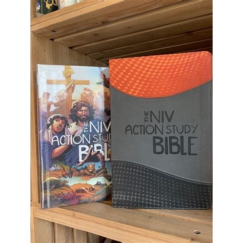 Niv Action Study Bible Leather Or Hardcover Shopee Philippines