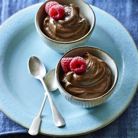 Pour in the molasses, then beat in the eggs one at a time. "Chocomole" Pudding Recipe - EatingWell