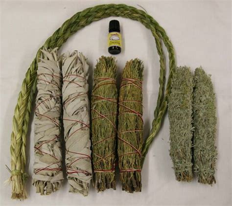 Cedar Sage Sweetgrass Collection Out Of Stock Smudging Ceremony