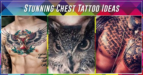 60 Best Chest Tattoos Meanings Ideas And Designs For 2022