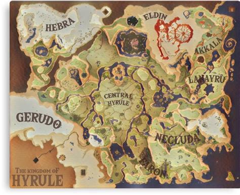 World Maps Library Complete Resources Maps Zelda Breath Of The Wild