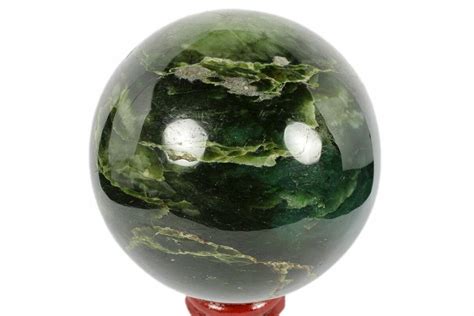 3 Polished Jade Nephrite Sphere Afghanistan 187932 For Sale