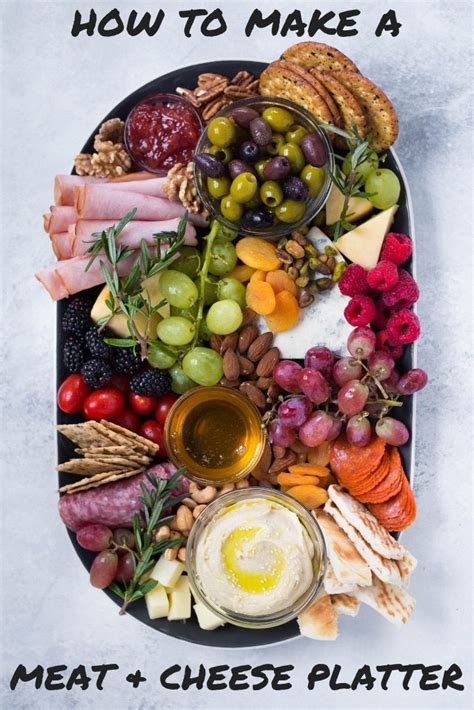 Cold snacks nutrition information, beer ingredients, donation requests, and other lil magical gems that you probably won't read. How to Make a Healthy Meat and Cheese Platter | Recipe ...