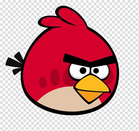 Angry Birds Red Illustration Transparent Background Png Clipart Hiclipart