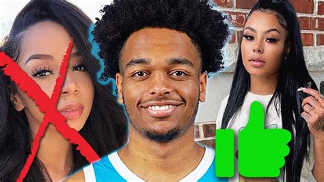 pj washington now he is simping over a new ig model after getting dumped by brittany renner