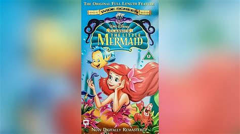 Opening To The Little Mermaid Special Widescreen Edition 1998 Uk Vhs