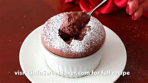Chocolate Soufflé Easy Foolproof Recipe Youtube