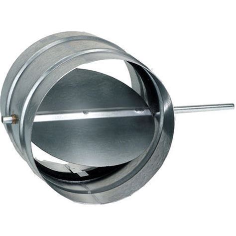 Galvanized Steel Gi Round Volume Control Damper Shape