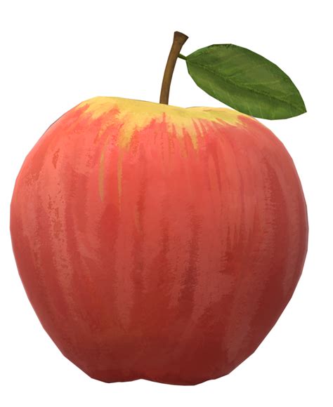 Apple Fruit 3d Render On Transparent Background 16774541 Png