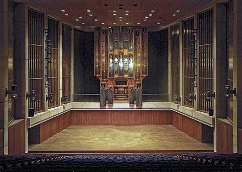 1981 Visser Rowland Organ At Bates Recital Hall University Of Texas