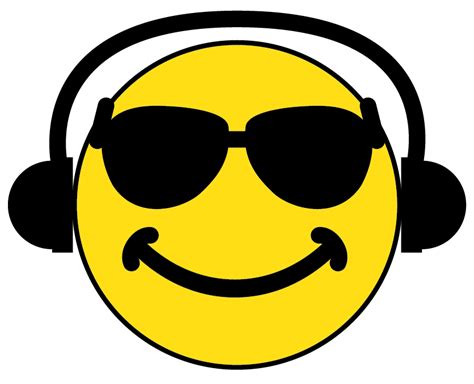 Cool Smiley Face With Headphones Images And Pictures Becuo