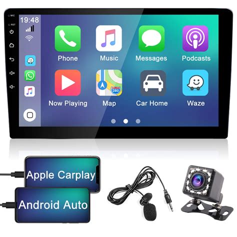 Buy 9 Inch Touch Screen Car Stereo Double Din Apple Carplay Android