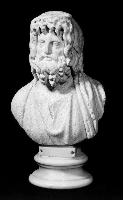 Bust Of Jupiter Serapis Ancient Copy Of A Well Known Ancient Bust Of