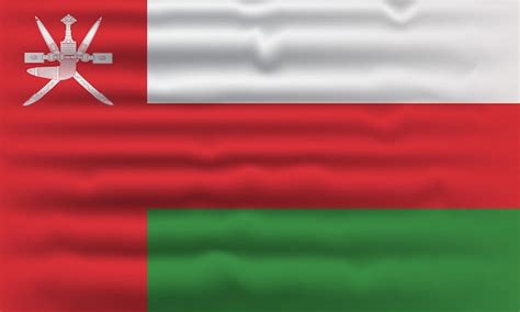 Premium Vector Oman Flag Design Flag Of Oman