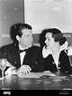 Fred MacMurray with his fiancee Lillian Lamont, 1935 Stock Photo - Alamy