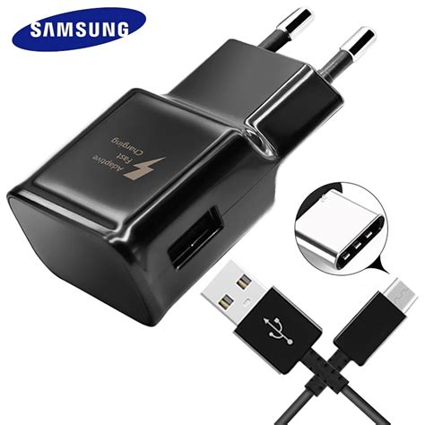 Samsung S8 S9 Plus S 8 Fast Charger Original Adaptive Quick Travel