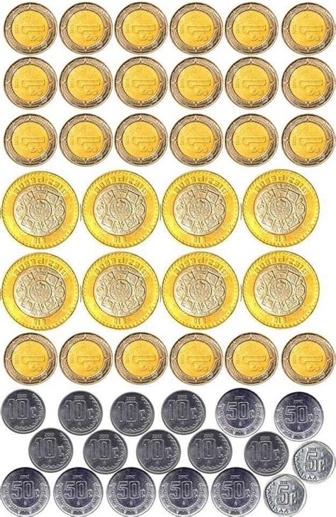 Dibujos De Monedas Y Billetes Mexicanos Para Imprimir