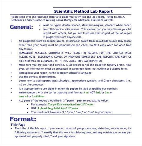 A research paper is a scientific work that investigates a particular subject or evaluates a specific the importance of the methods section. 29+ Lab Report Templates - PDF, Google Docs, Word, Apple Pages | Free & Premium Templates