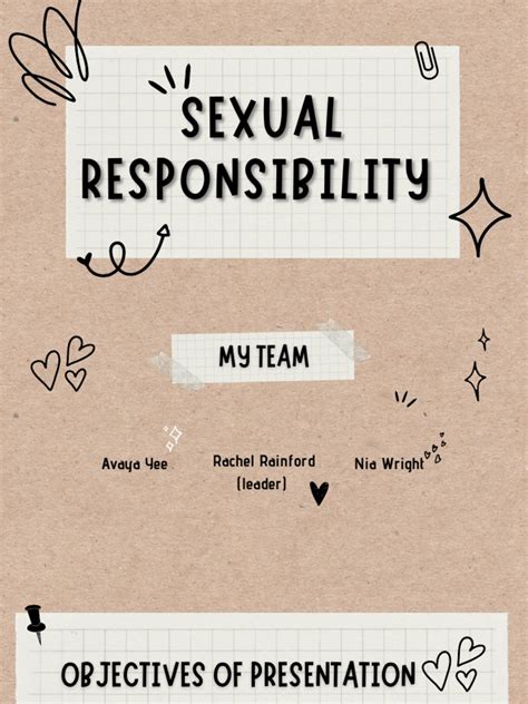Sexual Responsibilities Pdf Sexually Transmitted Infection Pregnancy