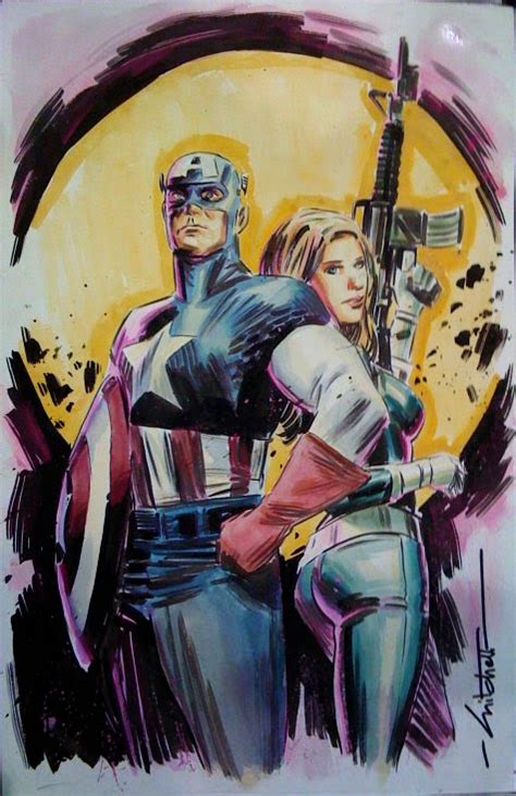 Fashion And Action Captain America And Sharon Carter Aka Agent 13