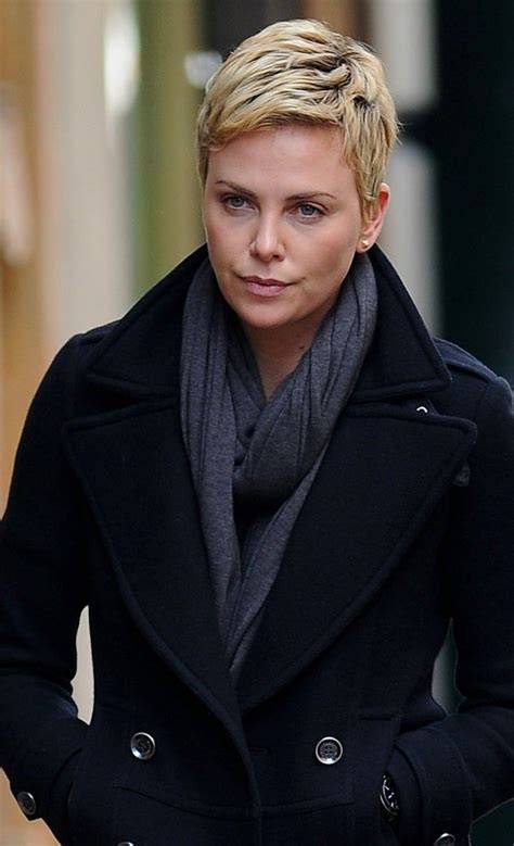 Charlize Theron Charlize Theron Short Hair Short Hair Styles Pixie