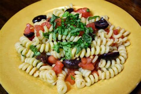 Pasta With Fresh Tomato Concassé And Olives Recipe On Yummly Fresh Tomato Pasta Recipes