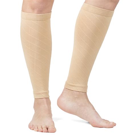 2 Pair Calf Compression Sleeve Leg Workout Gear Compression Socks Women Men Shin Splint And Calf