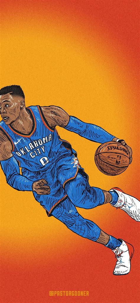 Westbrook Basketball Player Hd Iphone X Wallpapers Free Download