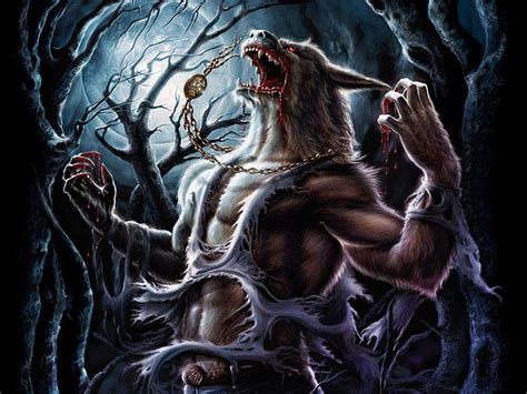 25 Scary Werewolf Wallpapers For Desktop Werewolf Werewolf Art