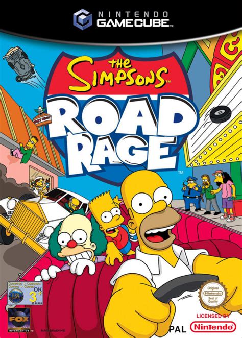 The Simpsons Road Rage 2001 Gamecube Game Nintendo Life