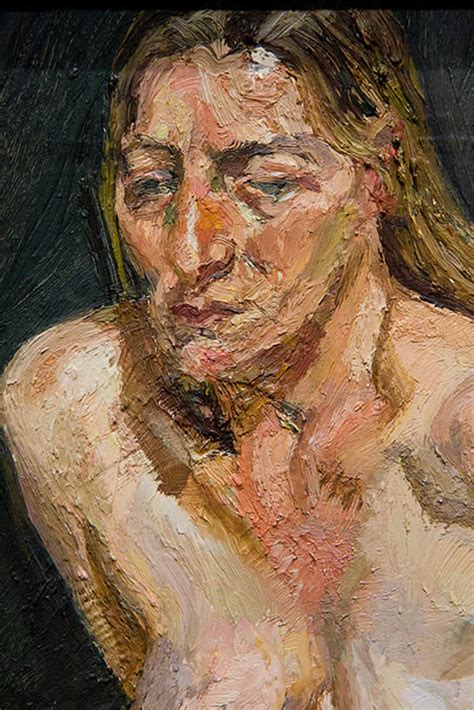 Lucien Freud At The Metropolitan Museum Of Art Promoting Figurative