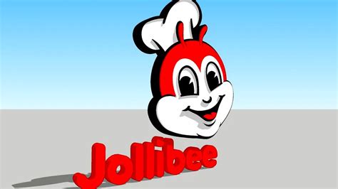 Jollibee 3d Logo Model