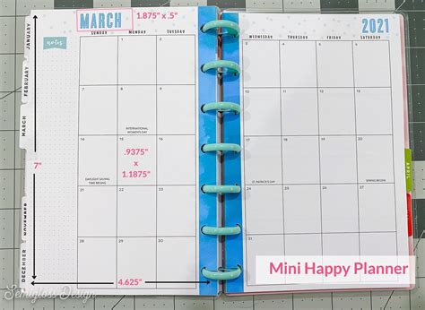 Happy Planner Box Sizes For Stickers Updated For 2022 Semigloss Design