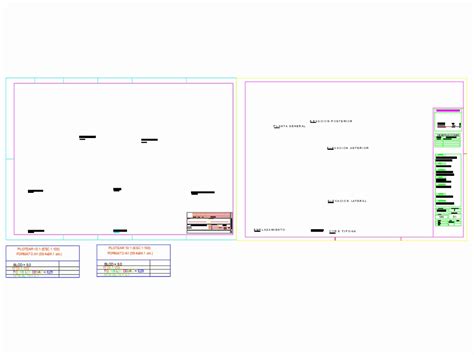 Hoja De Presentación Y Rotulo En Autocad Cad 2827 Kb Bibliocad