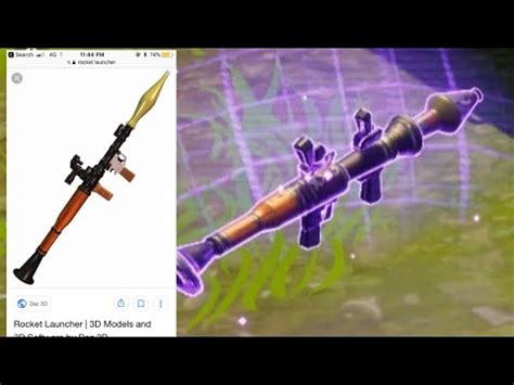 I will try to guess who it is. All Fortnite Guns In Real Life - YouTube