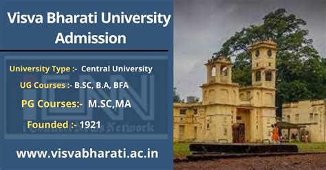 Visva Bharati University Admission 2024 Courses Eligibility And Dates