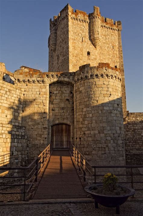 Castillo De Coria Coria Extremadura Spain Medieval Castle
