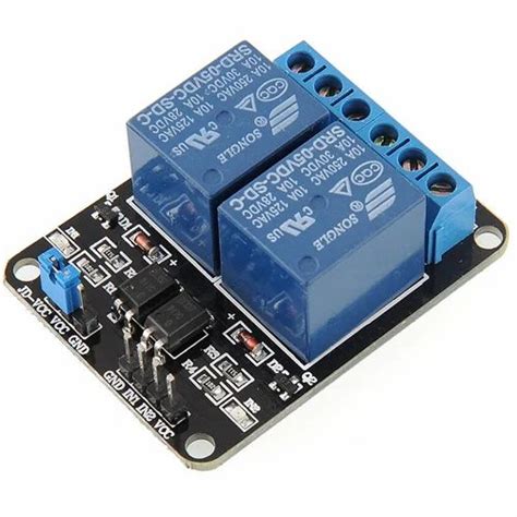 2 Channel Relay Module With Opto Coupler 5v And 12v At Rs 80 Relay