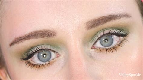 Green And Mustard Brown Eye Makeup Look How To Volleysparkle