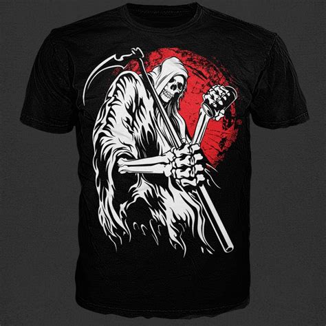 Grim Reaper Vector T Shirt Design Buy T Shirt Designs In 2021