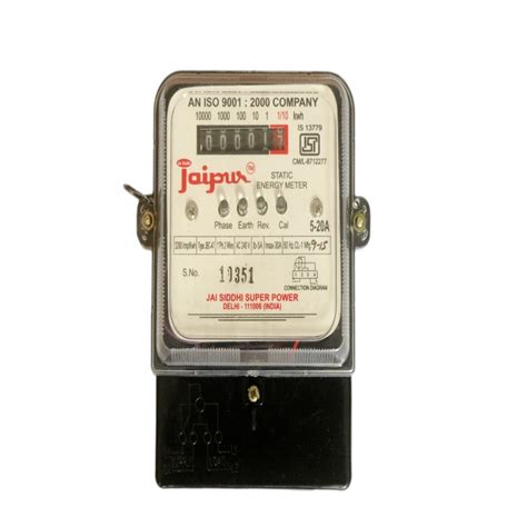 Buy Jaipur 5 20a Sub Meter Kwh Meter Energy Meter Acsingle Phase